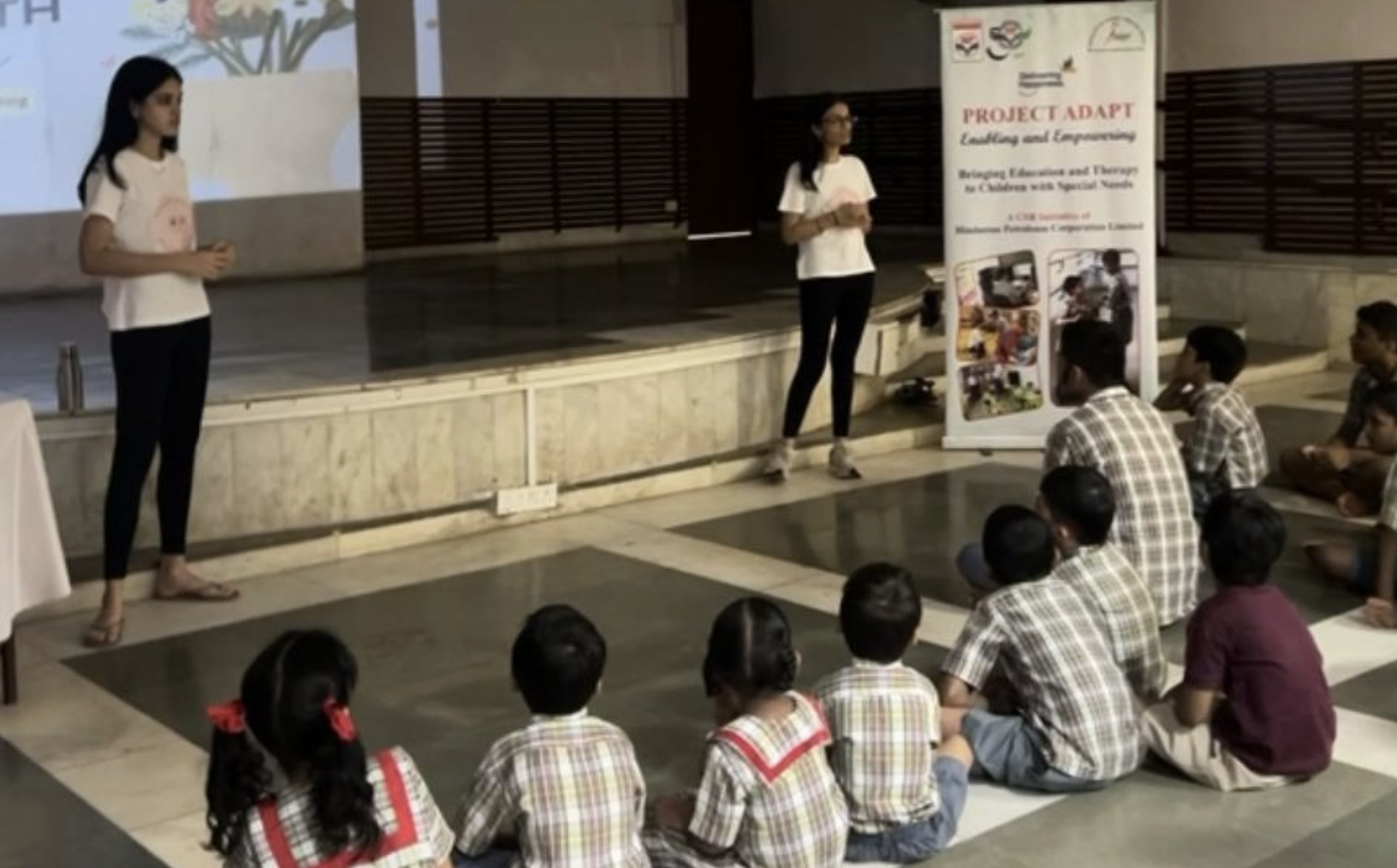 Healing Hearts facilitators leading a wellness session at ADAPT NGO
